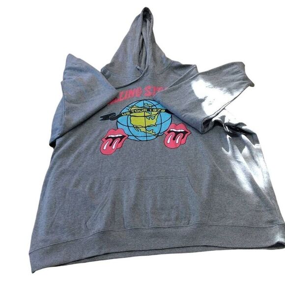 Rolling Stones Hoodie, 4X, Torrid, Grey, Very Soft, NWT - Picture 2 of 6